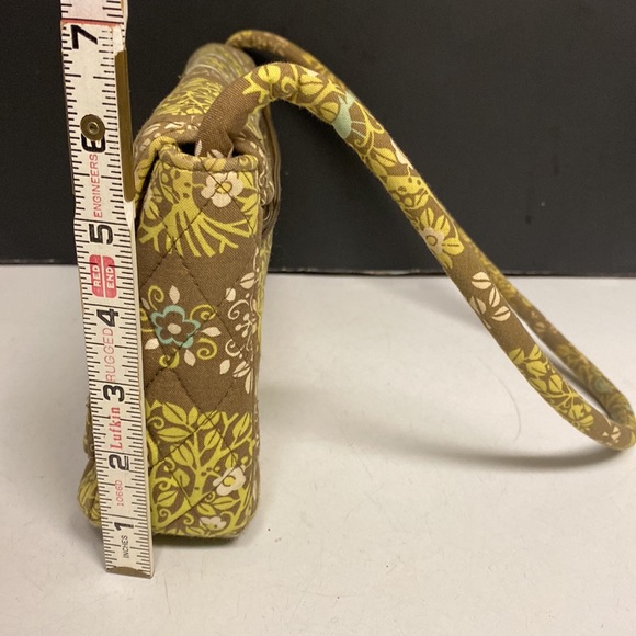 VERA BRADLEY Clutch Satchel Quilted Flap Closure Purse - Picture 10 of 17